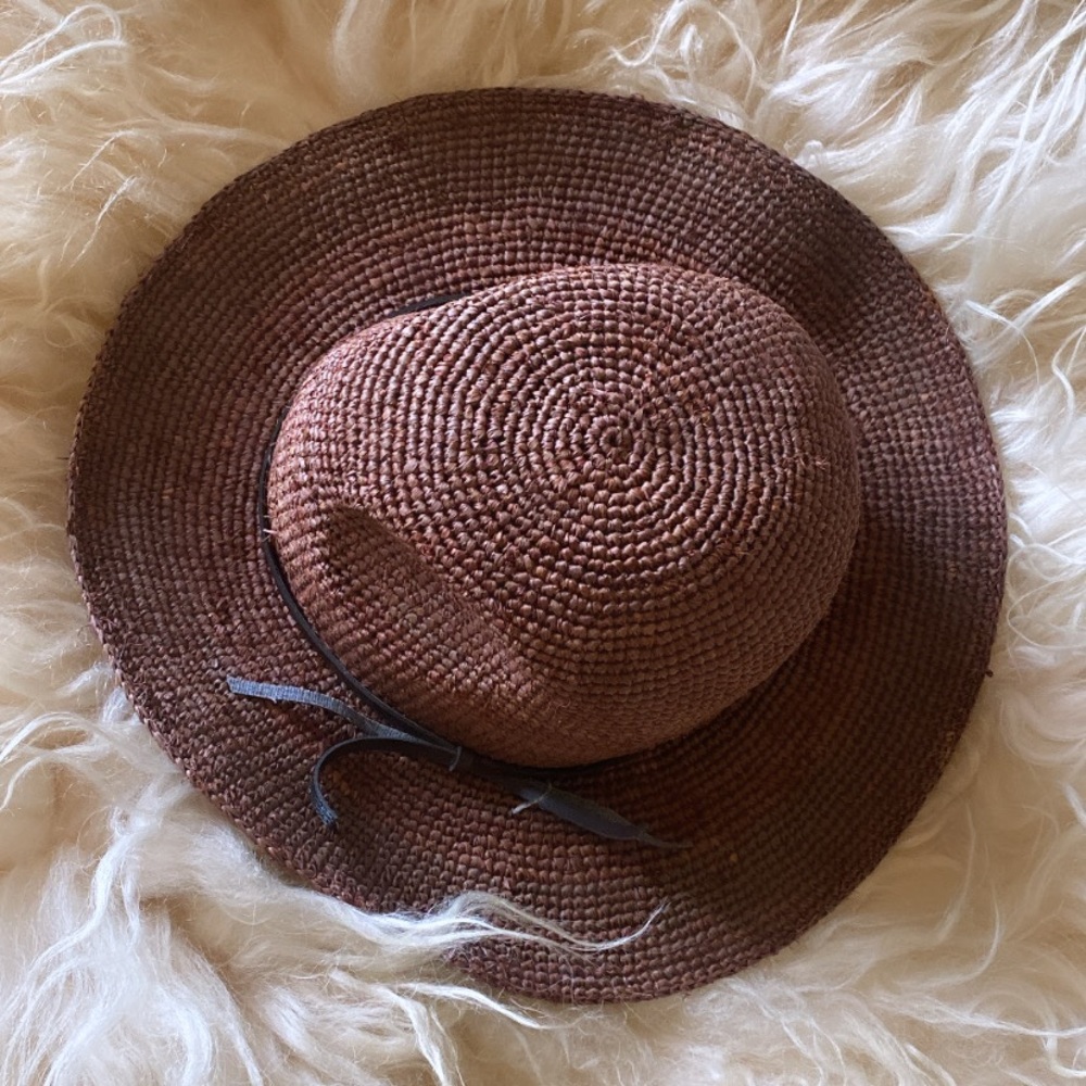 Brixton sun hat size small perfect condition leather chord size small/7